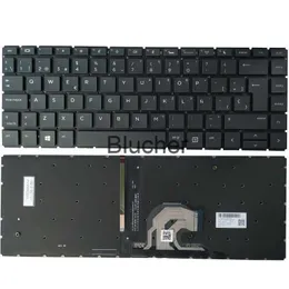 Teclados Novo teclado espanhol para HP Probook 440 G6 445 G6 440 G7 445 G7 SP Preto x0706