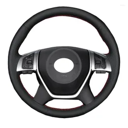 Coberturas de volante com costura manual, costura, cobertura de carro para grande muralha, asas flutuantes, 7 tranças, barra de envoltório de volante, pretector