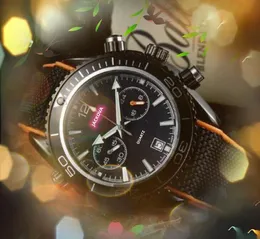 klassisk atmosfär företag schweiz klockor 43mm årliga explosioner highend herr full funktionell klocka lyx lumious Business kalender klocka montre homme