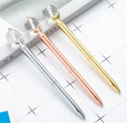 الإبداع Globe Modeling Metal Pen Steptrate Ballpoint Pens Office Declession Gift JL1468