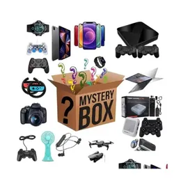 Headphones Earphones 100% Winning High Quality Lucky Mystery Box Most Surprise Gift More Electronic Products Video Card Drop Deliv Dhkhl