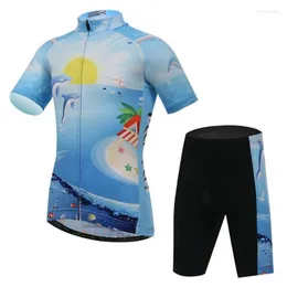 Racing Sets Xintown Children Short Sleeve Cycling Clothing Ropa Ciclismo Summer Bike Jersey Breathable Bicycle Clothes Maillot