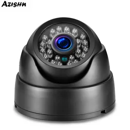 كاميرات IP Azishn 5MP 1080p 720p كاميرا AHD IR LED 25 مترًا IR المسافة السوداء الداخلية CCTV Dome Security Full HD Home Camera 230706
