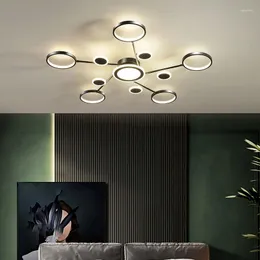 Plafoniere Stile nordico Soggiorno Lampadario Camera da letto Lampada Villa Pranzare LED Lampade all'ingrosso della fabbrica