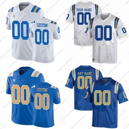 Custom NCAA UCLA Bruins College fotbollströjor Pedersen Allen Authement Bobo Brown Cragun Dillard Loya Marshall Mokiao-Atimalala Norwood Pegan Rodriguez