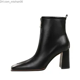 Платье обуви Bigtree Elegant Women's Angle Boots Высокие ботинки