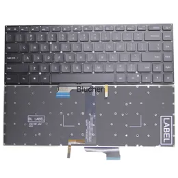 Tastaturen Neu US für Mi Pro 156 Zoll Air MX250 TM1701 TM1707 171501 9ZNEJBV101 NSKY31BV Englische Laptop-Tastatur mit Hintergrundbeleuchtung x0706