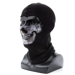 Call Of Duty Ghost Mask Adult Balaclava Hat + Skull Face Mask