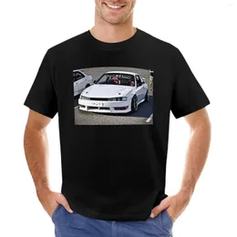 Polo da uomo Anni '90 Stanced Drift Silvia T-Shirt Sweat Shirt Taglie forti Magliette da uomo Casual Elegante