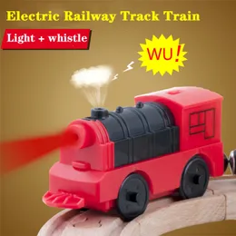 ElectricRC Track Połączenie magnetycznej lokomotywy elektrycznej Pociąg Drewniane akcesoria kolejowe Kompatybilne ze wszystkimi markami Drewniane tory kolejowe 230705