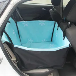 Seat Cover Waterproof Dog Car Mat Seats Pets Dogs Accessories Accessory Bag Transport Carriers Travel Products Conveyors Puppy Pet For HKD230706