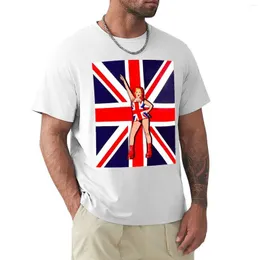 Polos für Herren, Union Jack-T-Shirt, leere T-Shirts, grafische T-Shirts, schweres, kurzärmeliges T-Shirt für Herren