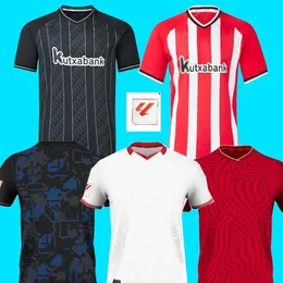 23 24 Club Bilbao Soccer Jerseys Berenguer 2023 Muniain Athletic Williams Raul Garcia Camiseta Freshet Third GK Unai Simon FC Men Men Shirts