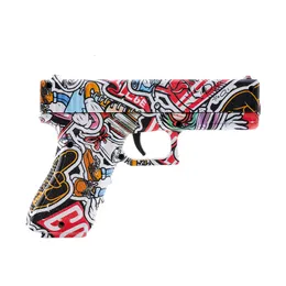 Gun Leksaker Glock Gel Blaster Balls Guns Leksak Manuell Paintball Vattenpistol Pistol Vapen För Vuxna Pojkar CS Shooting Gifts 230705