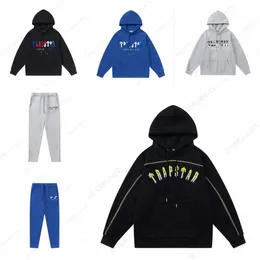 Spor giyim klasik işlemeli erkekler hoodie spor giyim erkeklerin ısınma gevşek trafstr hoodie sweatshirt jogging yüksek kaliteli tasarımcı giyim Amerikan boyutu