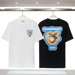 カサブランシャツ男性女性デザイナー tシャツ tシャツカサブラン男性のカジュアル胸レターシャツ高級服ストリートショーツ袖服カサブラン tシャツ