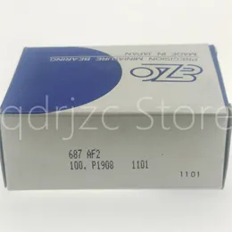 10 PCS Ezo Miniature Deep Groove Ball تحمل 687 = AX7 618/7 UL714 L-1470 OPEN بدون غطاء الغبار 7 مم × 14 مم × 3.5 ملم