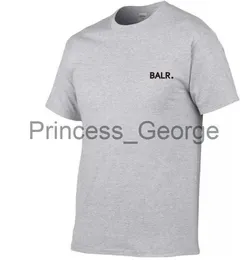 Thirts للرجال 2019 New BALR Solid Color T Shirt Black and Whith 100 Cotton Tshirts Summer Skateboard Tee Skate Tshirt Tops X0706