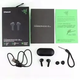 Razer HammerHead prawdziwe bezprzewodowe słuchawki TWS 5.0 słuchawki Bluetooth z mikrofonem zestaw słuchawkowy dla graczy słuchawki douszne Razers dla iPhone Samsung DHL FEDEX