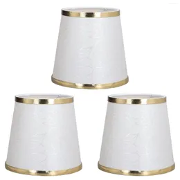 Chandeliers 3Pcs Lampshade 5.9 X 5.5 4.3Inch Hand Made Safe Dust Proof Chandelier Lamp Shades For Table Lamps