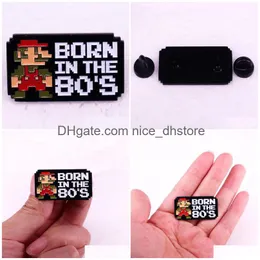 Pins Brooches Brother Brooch Cute Movies Games Hard Enamel Pins Collect Cartoon Backpack Hat Bag Collar Lapel Badges Drop Delivery J Dhcgu