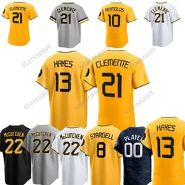 مخصص Retro S-4XL 22 Andrew McCutchen 2023 City Connect Jerseys Bryan Reynolds Oneil Cruz Roberto Clemente Ji-Man Choi Henry Duane Duane Underwood Jr.