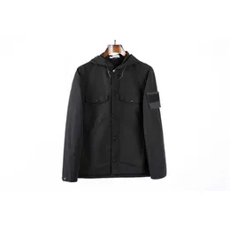 AAA-Qualitätsmarken-Herren-Topstoney-Jacken, 4-farbiger Mantel mit Kordelzug und Kapuze mit mehreren Taschen, lockere Freizeitjacke, Größe M-2XL, 136K, 136K