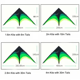 Drachenzubehör großer Delta-Drachen für Erwachsene Drachen Nylonspielzeug Drachen fliegen Kinder Drachenrolle Weifang Drachenfabrik Ikite Adlervogel 230706