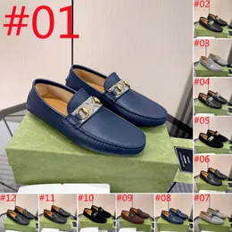 2024 Весенняя осенняя дизайнерская дизайнерская мужская туфли для обуви высококачественные мягкие мокасины подлинные кожаные роскошные туфли