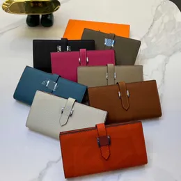 Top Quality Leather Wallets Letter print Designer Purse Womens Men Original Card Case Luxury Designer Bag Fashion Women Wallet Brand Cardholder