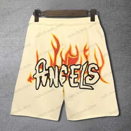 Men's Shorts Flame Art Letter Print Men's Shorts High Quality Men Sweatpants Social Club Outfits 2023 Short Hombre Casual Shorts Pants T230707
