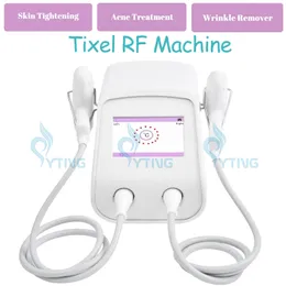 Tixel Thermal Fractional RF-maskin för borttagning av bristningar Aknebehandling Borttagning av ärr Ansiktslyft