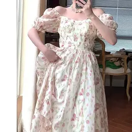 Urban Floral Off Shoulder Maxi Dress