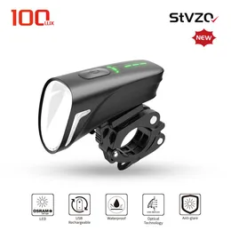 Luzes linkbest 100 lux luz dianteira da bicicleta farol usb recarregável led lâmpadas lanterna traseira ciclismo lanterna luz traseira