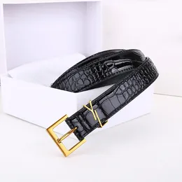 Women's leather belt Leather 3.0,2.0 cm wide High quality men's designer belt Y buckle cnosme Women's belt Cintura cetures With box