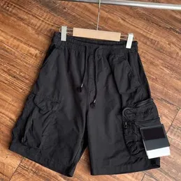 Herrenhosen, Herren-Shorts, Stones Island Designers Cargo Badge Patches, Sommer-Jogginghose, Sporthose, 2023SS, große Tasche, Overalls, Hose, Tidal Flow Design, 65ESS