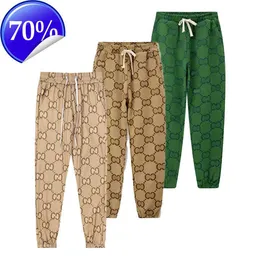 calças masculinas de grife jacquard femininas clássicas calças largas de lazer movimento ao ar livre calças de harém de rua moda homem joggers corrida