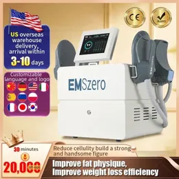 EMSzero 200HZ Elektromagnetisk DLS-emslim NEO RF Sculpting Butt Lift Machine EMS+EMT Muskelstimulator Kroppsformande massage