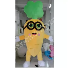 Lovely Carrot Mascot Costumes Cartoon Fancy Suit for Adult Animal Theme Mascotte Carnival Costume Halloween Fancy Dress