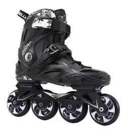 التزلج على الجليد المضمن أحذية Roselle Slalom FSK للبالغين التزلج على التزلج 90A PU Wheel ABEC9 Bearing Alloy Base Sneakers 230706