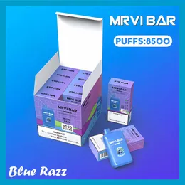 MRVI BAR MR8500 Tek Kullanımlık Vape Kalem E Sigara Cihazı 650mAh Pil 16ml Pod önceden doldurulmuş Catridge şarj edilebilir kristal çubuk