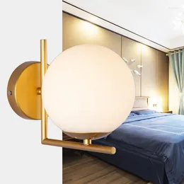 Wandlamp Modern Eenvoudig Creatief Glas Nachtkastje Woonkamer Slaapkamer Gangpad LED El Cross Mirror