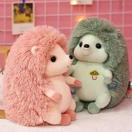 Uppstoppade plyschdjur Söta igelkottar mjuka plyschleksaker Gosedjur Bebis Pojke Flicka Barn Barn Julklapp 3 färger Jouets en peluche Kawaii L230707