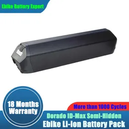 Integrated Down Tube Litium 48V 20AH 960WH Ersättningsbatteri Pack 500W 1000W för QWIC RD-10 EBIKE