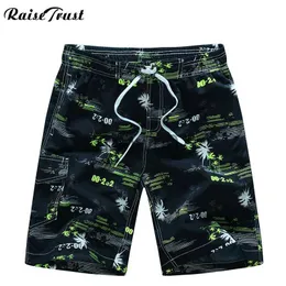 Men's Swimwear Raise Trust Hot Sell Men's Shorts Summer Causal Knee Length Short Pants Streetwear Print Beach Shorts masculino Swimwear 1526# J230707