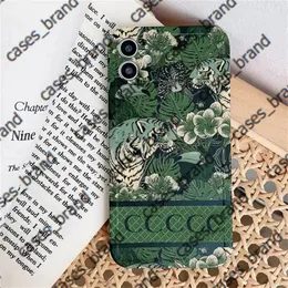 IPhone 14 12 13 Pro Max 7 8 плюс телефона, роскошный дизайнер, классические чехлы Green Forest Letter Brand Shockper Antiploing Coons