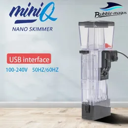 Andra akvariefiskar DC24V Bubble Magus BM MiniQ Nano Marine Coral Tank Inbyggd Hängtyp Protein Skimmer 230706