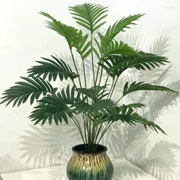 Decoratieve bloemen grote kunstmatige palmboom tropische nepplanten ingemaakte tak groene bladeren voor huis tuin buiten binnen decoratie