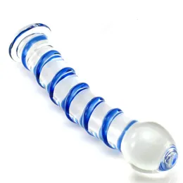 DildosDongs Anal toy crystal glass dildo butt plug anal masturbation G point massage Sex Products toys for women men gay 230706