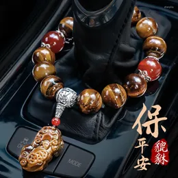 Strang SNQP Car Gear Beads High-End-Zubehör Sicherheitssymbole Buddha Pixiu Decors Lever